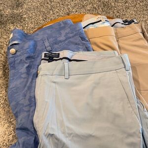 Peter Millar Shorts - Set of 4 all are Size 40.